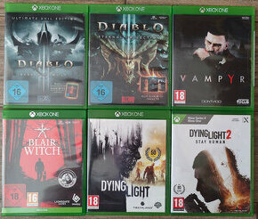 Hry na XBOX - Diablo, Dying linht...