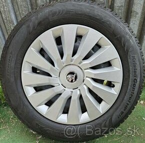 Orig.zimná sada Škoda - 5x112 r16 + 215/60 r16