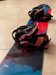 Set snowboard + viazanie Gravity Fairy