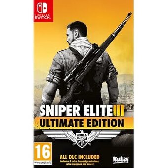 Predám hru na Nintendo SwitchSniper Elite 3 Ultimate Edition