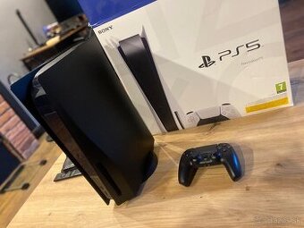 PlayStation 5 Disková Verzia – Black Edition + Príslušenstvo