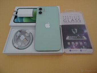 iPhone 12 128GB GREEN- ZÁRUKA 1 ROK - 100% BATERIA