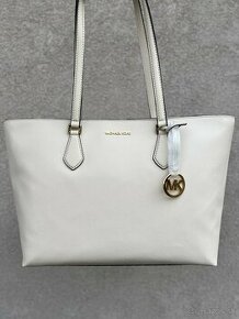 Tote kabelka Michael Kors - biela