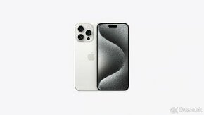 iPhone 15 Pro 1 TB biely titán - 1