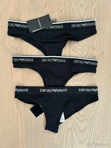 Emporio Armani 3 pack nohavičiek / brasilian