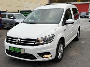 ► VW CADDY 2,0 TDI 4x4 - 90 KW, NAVIGACE, TAŽNÉ ◄