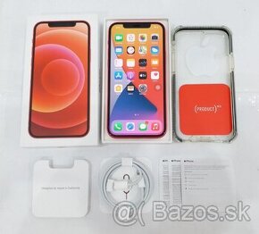 ⭐ IPhone 12 ✔️64GB✔️RED✔️KONDÍCIA BATÉRIE 100%