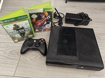 Xbox 360E 500GB + 2 hry