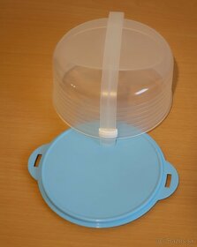 Tupperware okrúhle krabičky a mini dozu na tortu