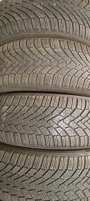 Predám 4ks jazdené zimné 205/55r16-91H Continental