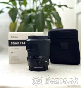 Sigma 35mm f1,4 ART pre Canon