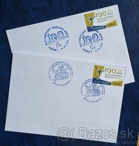 2024 100r Maraton Kosice obalky FDC prilezitostne peciatky