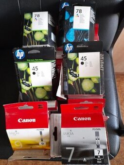 Cartridge HP45, HP78,  Canon Pixma