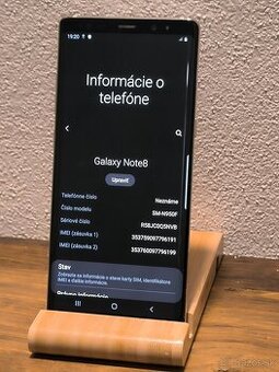 Samsung galaxy note 8 v zlatej farbe 6GB/64GB, notif. dióda - 1