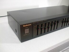 TECHNICS 2 x 7 pasmovy equalizer SH-8017, vyroba Japan