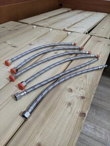 6x Nová Flexibilná hadica M3/8"x M10 35cm nerez