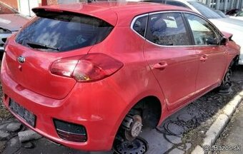 Kia Ceed 1.4 2016 predám DVERE, MOTOR G4LC, BLATNÍK, PREVODO