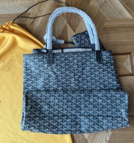 Luxusná koženná shopper taška Goyard - 1