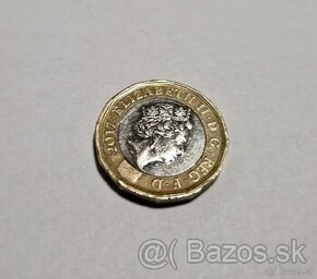 Queen Elizabeth ONE pound - zberateľská minca