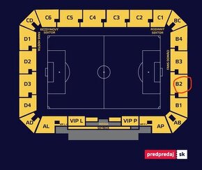 Vstupenky Košice -Slovan 22.11.2024