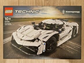 Lego Technic 42184 Biele hyperauto Koenigsegg Jesko Absolut