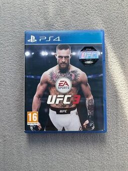 UFC 3 PS4 obal na hru