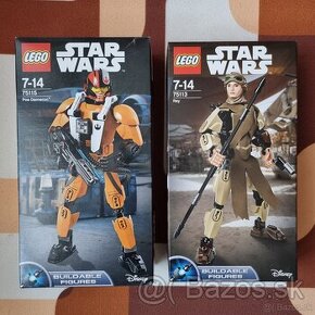 LEGO Star Wars 75113 Rey, 75115 Poe Dameron