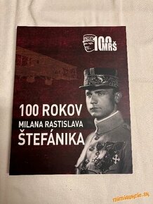 Pätná medaila “100 rokov M. R. Štefánika“ s albumom. - 1