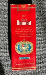 Zberateľske cigarety KENT a DUMONT