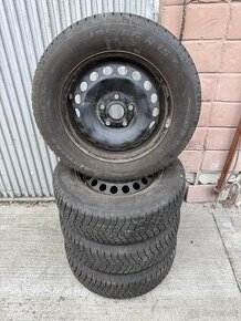 Zimne pneumatiky 195/65 R15 na diskoch 5x112