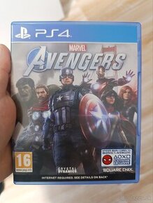 Marvels Avengers CZ PS4 + Steelbook