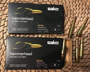 Náboje SAKO Hammerhead kal. 308 Win. 11,7g