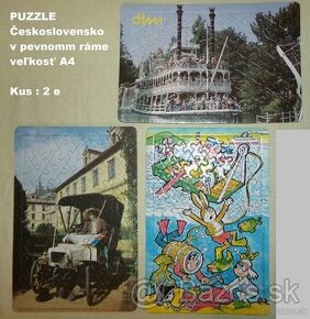 retro puzzle Made in Czechoslovakia