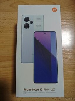 Xiaomi Redmi Note 13 Pro+ 5G, 12GB/512GB čierny, nový