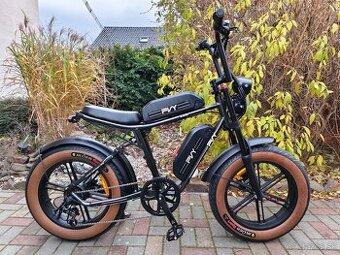 Štýlový fat ebike PVY,20x4..0",1000W,30Ah 1440Wh,50km/h,200 - 1