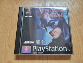 Predám hru na PS1 Batman & Robin