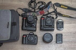 Nikon COMBO / D7000 / D90 / D70s + objektívy + príslušenstvo