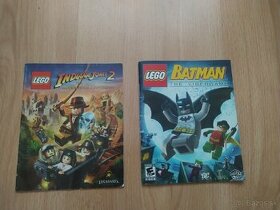 Lego príručky k hrám Lego Batman a Lego Indiana Jones 2 - 1