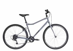 Trekingový bicykel Riverside 120 sivý - Decathlon - 1