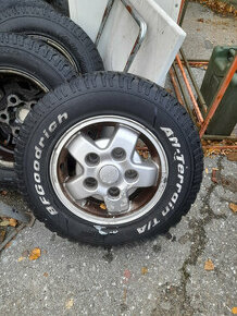 Land Rover hlinikove disky 5x165 R16 - 1