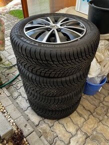 Zimné pneu 215/55 R16 NOKIAN + disky a puklice Citroën - 1