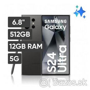 SAMSUNG GALAXY S24 ULTRA 5G 512 GB 12GB RAM JE AKO NOVY