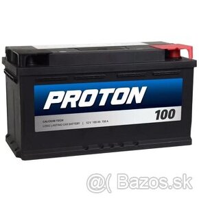 [NOVÁ] 100Ah Batéria PROTON 720A  PRAVÝ PLUS