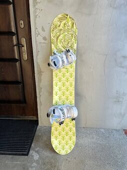 Snowboard Westige Royal 148cm a viazanie Gravity