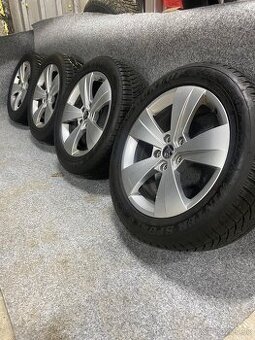 Predám kolesa ALU Elektrony Originál skoda 5x112