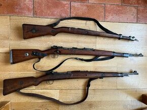 Historické zbrane Mauser k98 a vz. 24 kaliber 8x57IS