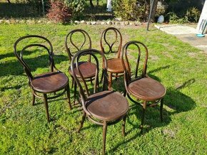 Thonet stolicky 5 kusov 140