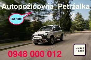 Auto na prenájom od 10€/deň