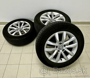 Predám komplet zimné kolesá Volkswagen R16 5x112