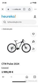 Elektro bicykel CTM